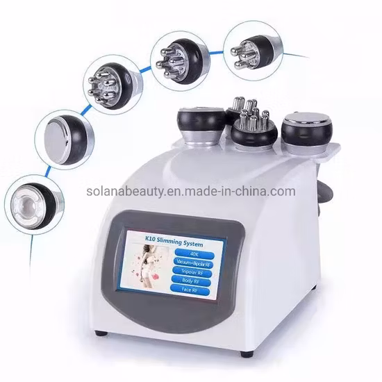 휴대용 40K 80K 진공 Cavitation 기계 시스템 RF Lipo 레이저 지방 제거 건강 관리 바디 슬리밍 체중 감소 미용 장비