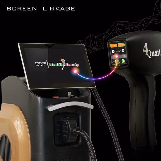 3 파장 레이저 다이오드 탈모 XL 얼음 레이저 755 810 1064nm 다이오드 레이저 제모 기계 1600W 808nm 레이저 제모 기계